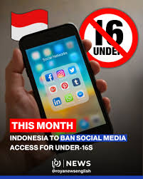 Indonesia to Block Social Media Access for Teens